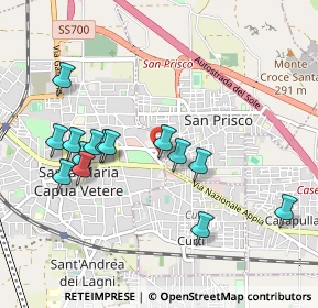 Mappa Via Generale Carlo Alberto Dalla Chiesa, 81055 Santa Maria Capua Vetere CE, Italia (1.03071)