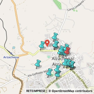 Mappa Via Piave, 07021 Arzachena SS, Italia (0.54)