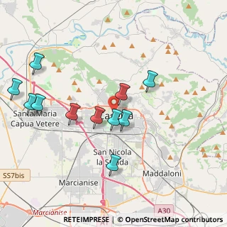 Mappa Via Fratelli Correra, 81100 Caserta CE, Italia (4.27182)