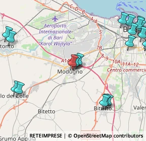 Mappa Via Santa Maria di Modugno, 70026 Modugno BA, Italia (6.413)