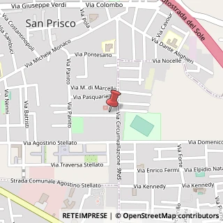 Mappa Via Salvo D'Acquisto, 5, 81054 San Prisco, Caserta (Campania)
