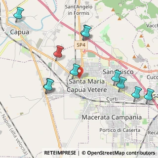 Mappa Piazza Adriano, 81055 Santa Maria Capua Vetere CE, Italia (2.53636)