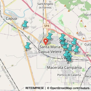 Mappa Piazza Adriano, 81055 Santa Maria Capua Vetere CE, Italia (2.2225)