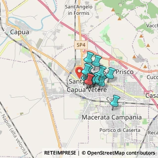 Mappa Piazza adriano16, 81055 Santa Maria Capua Vetere CE, Italia (1.00538)