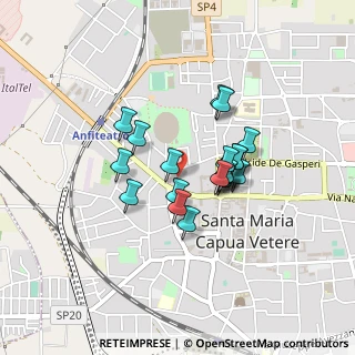 Mappa Piazza Adriano, 81055 Santa Maria Capua Vetere CE, Italia (0.336)