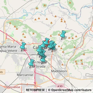 Mappa Via Gandhi Mohandas Karamchand, 81100 Caserta CE, Italia (2.5125)