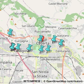 Mappa Via Fabio Filzi, 81100 Caserta CE, Italia (2.31)
