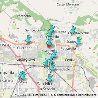 Mappa Via Fabio Filzi, 81100 Caserta CE, Italia (2.13769)