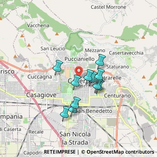 Mappa Via Fabio Filzi, 81100 Caserta CE, Italia (1.42273)