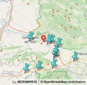 Mappa 82010 Moiano BN, Italia (3.84909)