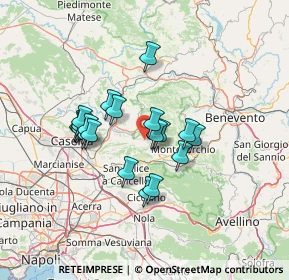 Mappa 82010 Moiano BN, Italia (11.83)