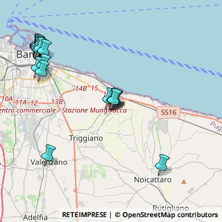 Mappa Contrada Giannavello Località Cutizza, 70126 Bari BA, Italia (5.561)