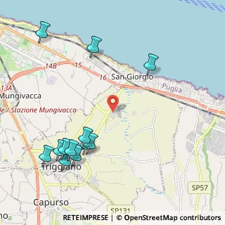 Mappa Via Giannavello localita Cutizza, 70126 Bari BA, Italia (2.74667)