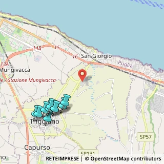 Mappa Via Giannavello localita Cutizza, 70126 Bari BA, Italia (2.69833)