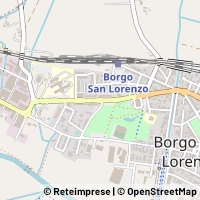 Hartă Borgo San Lorenzo