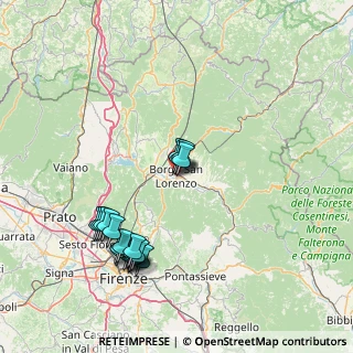 Mappa Piazzale Curtatone e Montanara, 50032 Borgo San Lorenzo FI, Italia (16.922)