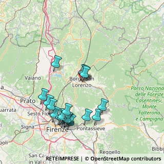 Mappa Piazzale Curtatone e Montanara, 50032 Borgo San Lorenzo FI, Italia (16.8585)