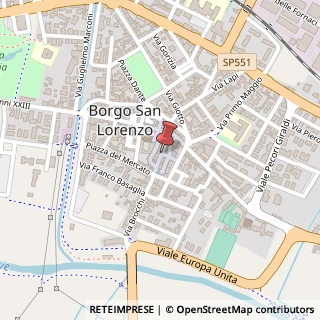 Mappa Via Giuseppe Mazzini, 10, 50032 Borgo San Lorenzo, Firenze (Toscana)