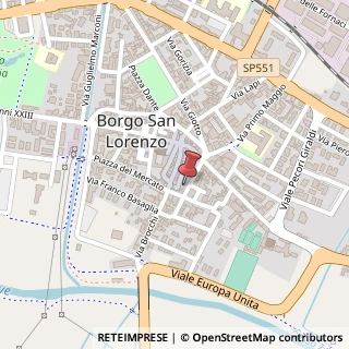 Mappa Piazzale Curtatone e Montanara, 42, 50032 Borgo San Lorenzo, Firenze (Toscana)