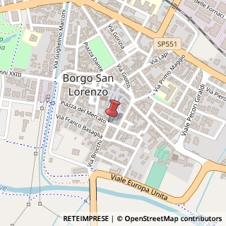 Mappa Via Giuseppe Mazzini, 71, 50032 Borgo San Lorenzo, Firenze (Toscana)
