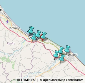 Mappa Str. Ferrata Nord, 61121 Pesaro PU, Italia (5.62909)