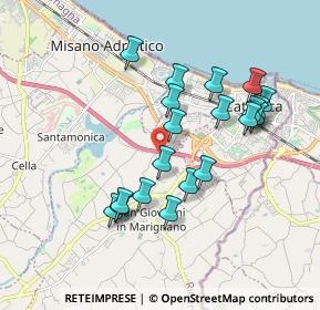 Mappa Via Pozzo Ordoncione, 47842 San Giovanni in Marignano RN, Italia (1.774)