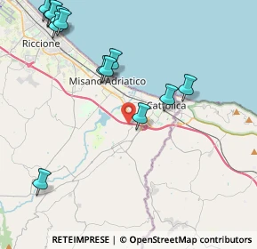 Mappa Via Pozzo Ordoncione, 47842 San Giovanni in Marignano RN, Italia (5.21923)