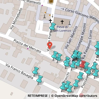 Mappa Piazza del Mercato, 50032 Borgo San Lorenzo FI, Italia (0.08889)
