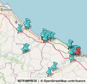 Mappa Via Leoncavallo, 47841 Cattolica RN, Italia (8.303)