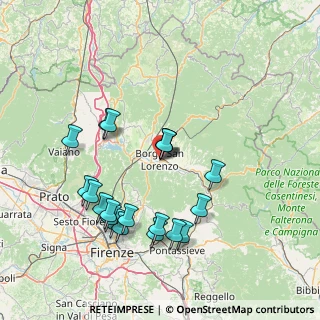 Mappa Corso Matteotti, 50032 Borgo San Lorenzo FI, Italia (15.7305)
