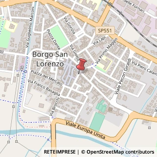 Mappa Piazzale Curtatone e Montanara, 5, 50032 Borgo San Lorenzo, Firenze (Toscana)