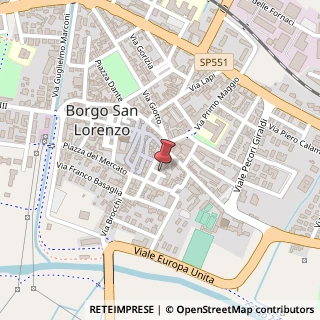 Mappa Via Giorgio La Pira, 3, 50032 Borgo San Lorenzo, Firenze (Toscana)