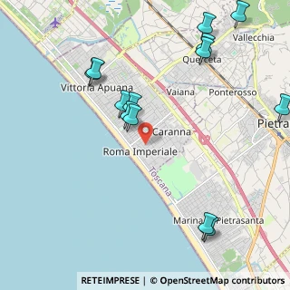 Mappa Via Corsica, 55042 Forte dei Marmi LU, Italia (2.55538)