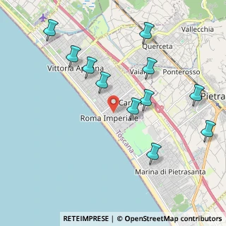 Mappa Via Corsica, 55042 Forte dei Marmi LU, Italia (2.25)