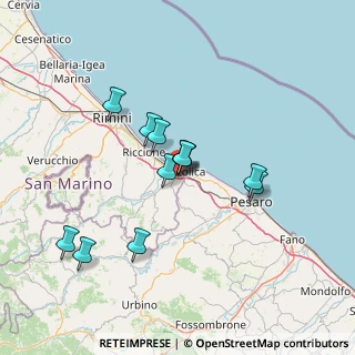 Mappa SS 16 km 221, 47841 Rimini RN, Italia (11.90583)