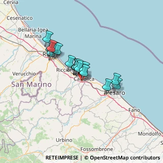 Mappa SS 16 km 221, 47841 Cattolica RN, Italia (10.64944)