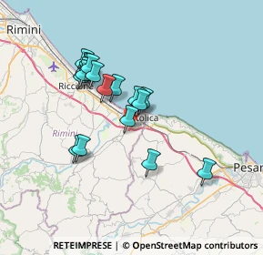 Mappa SS 16, 47841 Cattolica RN (6.16222)