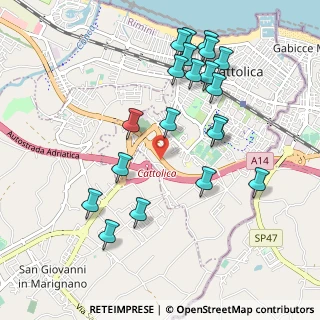 Mappa SS 16 km 221, 47841 Rimini RN, Italia (1.0685)