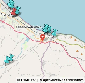 Mappa SS 16 km 221, 47841 Rimini RN, Italia (5.622)