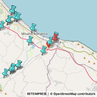 Mappa SS 16 km 221, 47841 Cattolica RN, Italia (6.38421)