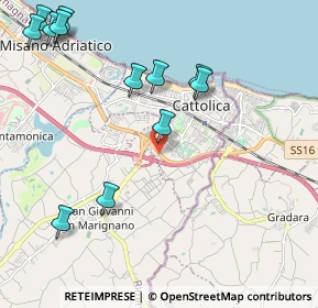 Mappa 47841 Rimini RN, Italia (2.6525)