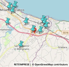 Mappa SS 16, 47841 Cattolica RN (2.07583)