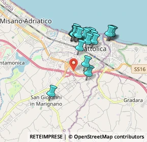 Mappa SS 16 km 221, 47841 Rimini RN, Italia (1.6095)