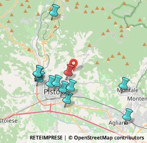 Mappa Via Carota e Molina II' Tratto, 51100 Pistoia PT, Italia (4.1625)