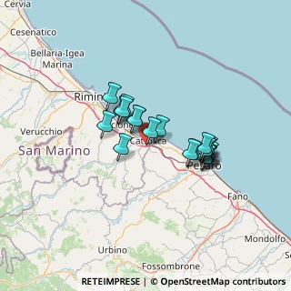 Mappa Via Alvares Cabral, 47841 Cattolica RN, Italia (10.378)