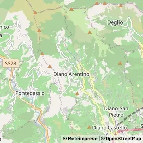Mappa Diano Arentino