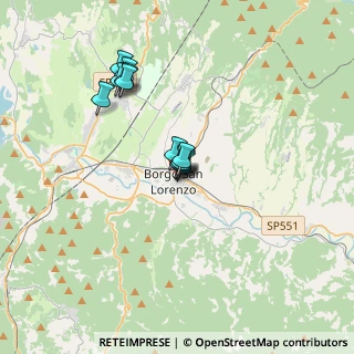 Mappa Via Trieste, 50032 Borgo San Lorenzo FI, Italia (2.6225)