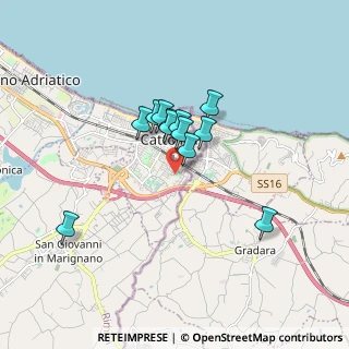 Mappa Via F. da Rimini, 47841 Cattolica RN, Italia (1.27)