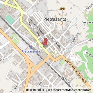 Mappa Via Sauro, 1, 55045 Pietrasanta, Lucca (Toscana)