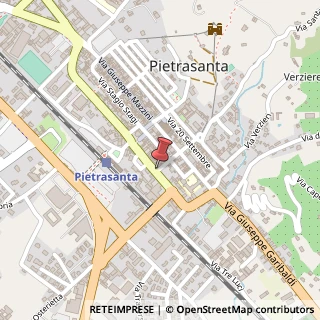 Mappa Via Sauro, 32, 55045 Pietrasanta, Lucca (Toscana)